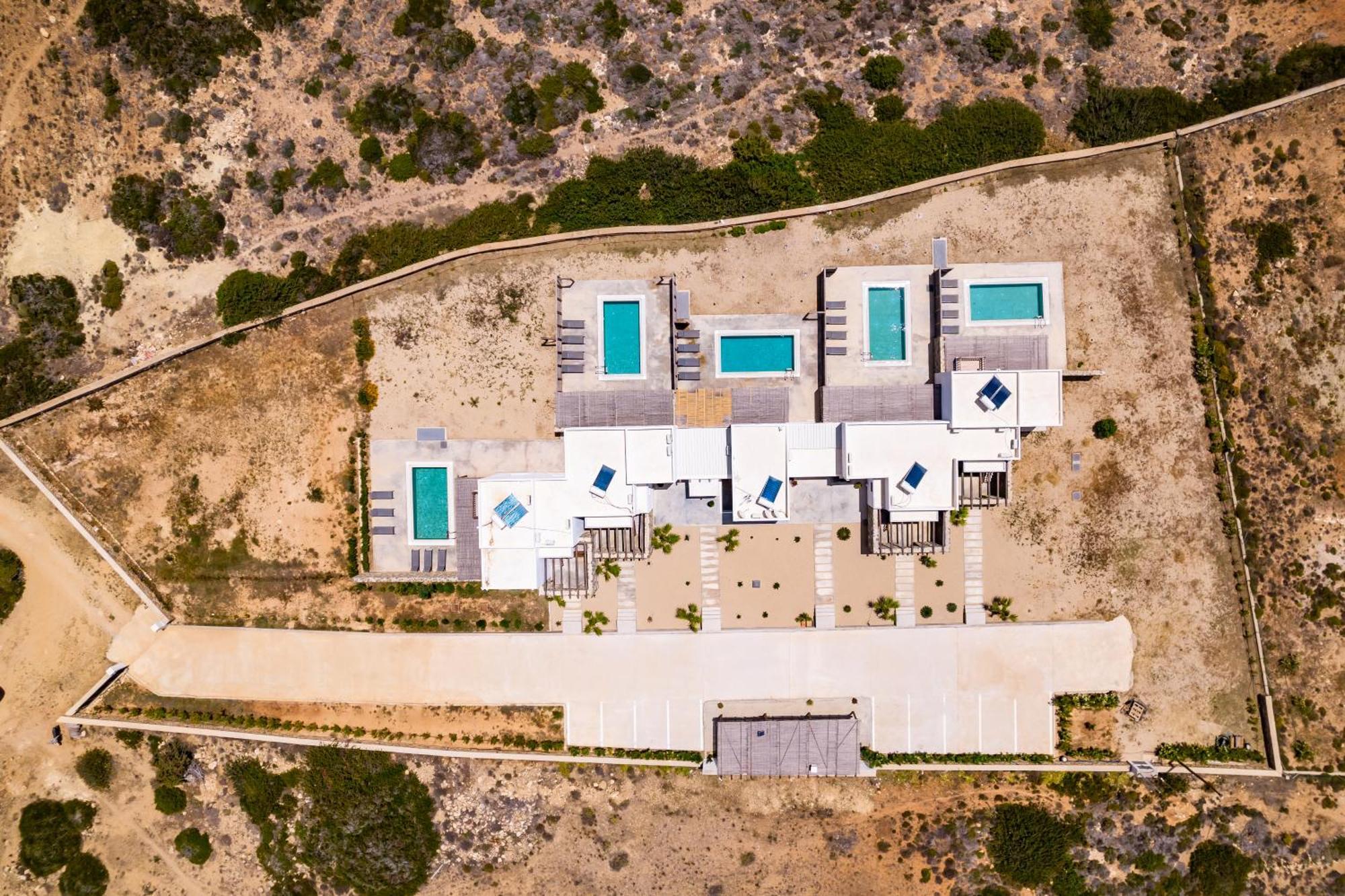 Cato Agro 2, Seafront Villa With Private Pool Afiartis Esterno foto