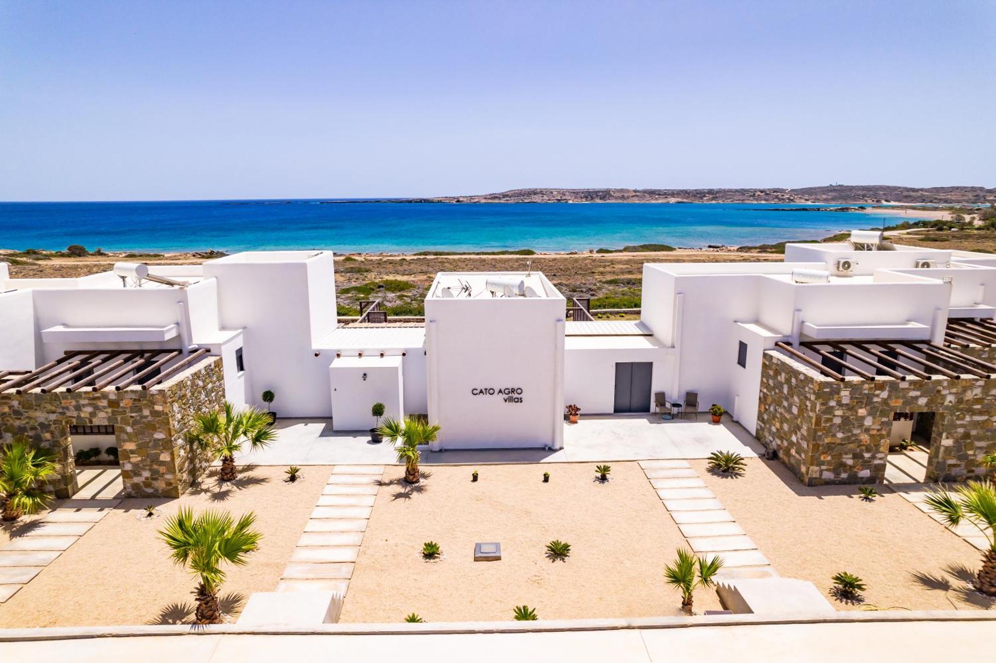 Cato Agro 2, Seafront Villa With Private Pool Afiartis Esterno foto