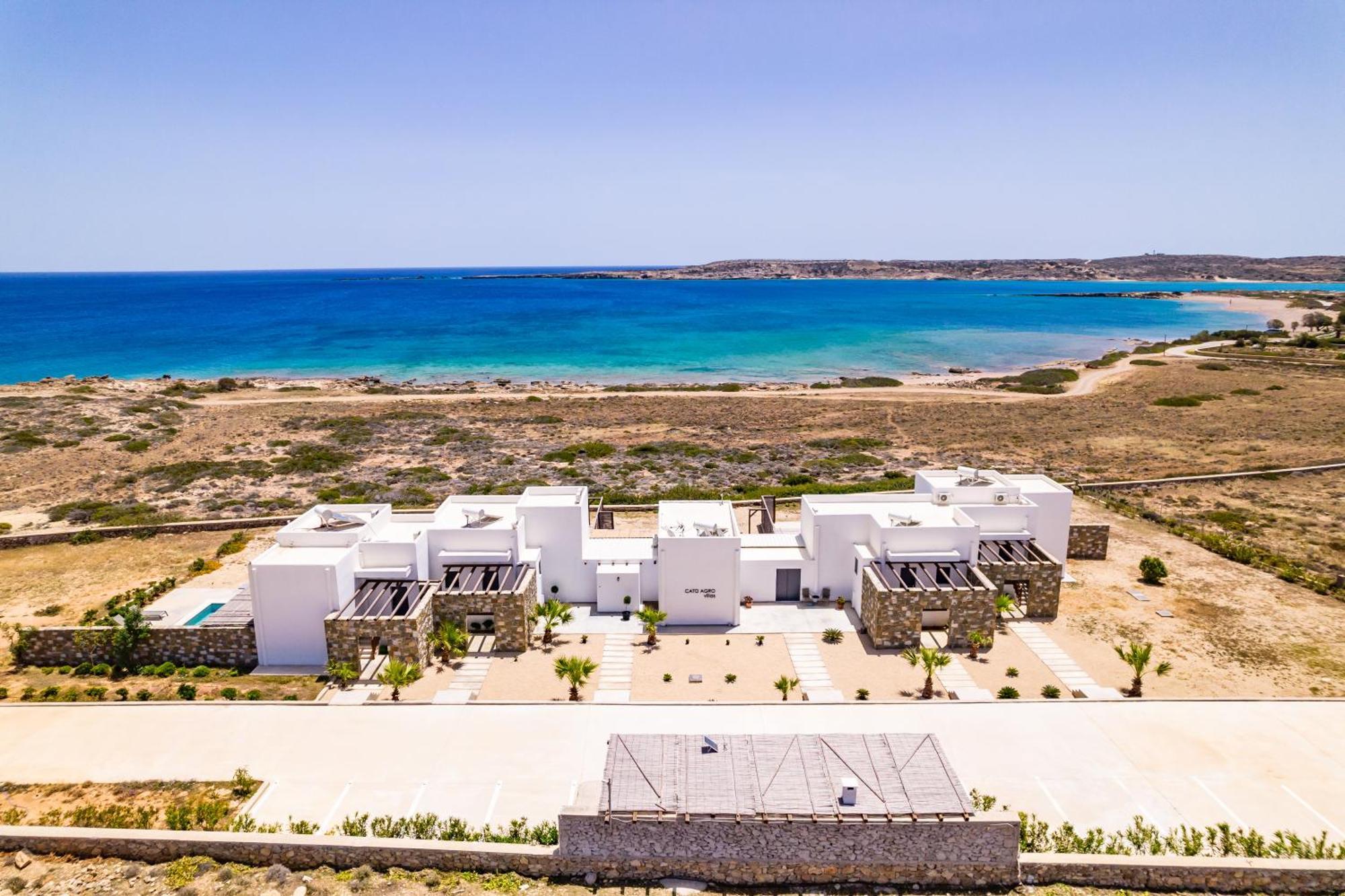 Cato Agro 2, Seafront Villa With Private Pool Afiartis Esterno foto